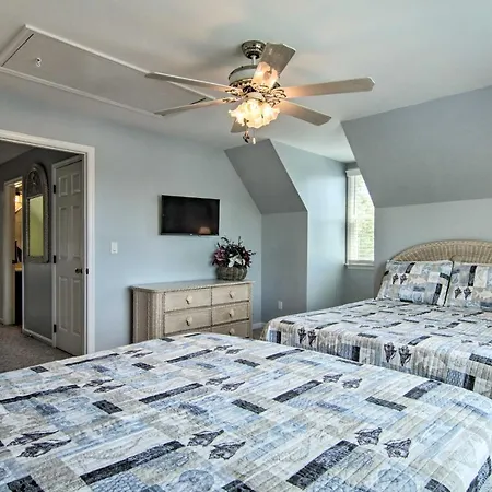 Canal-Front Ocean City Getaway With Deck And Dock!